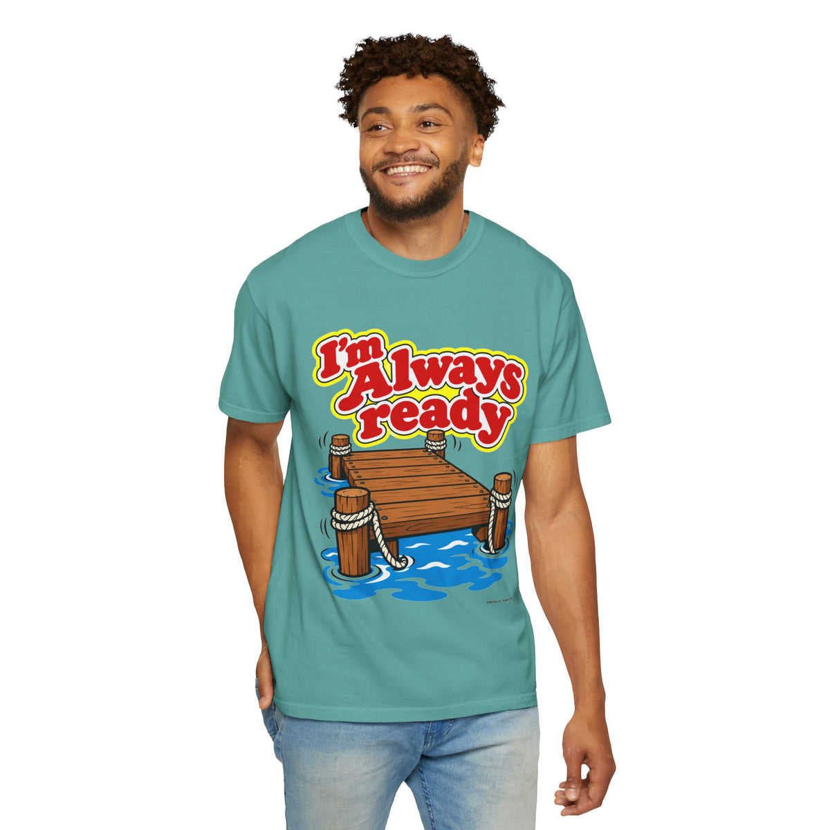 I'm always ready – Playera Unisex Retro | ANM Wear