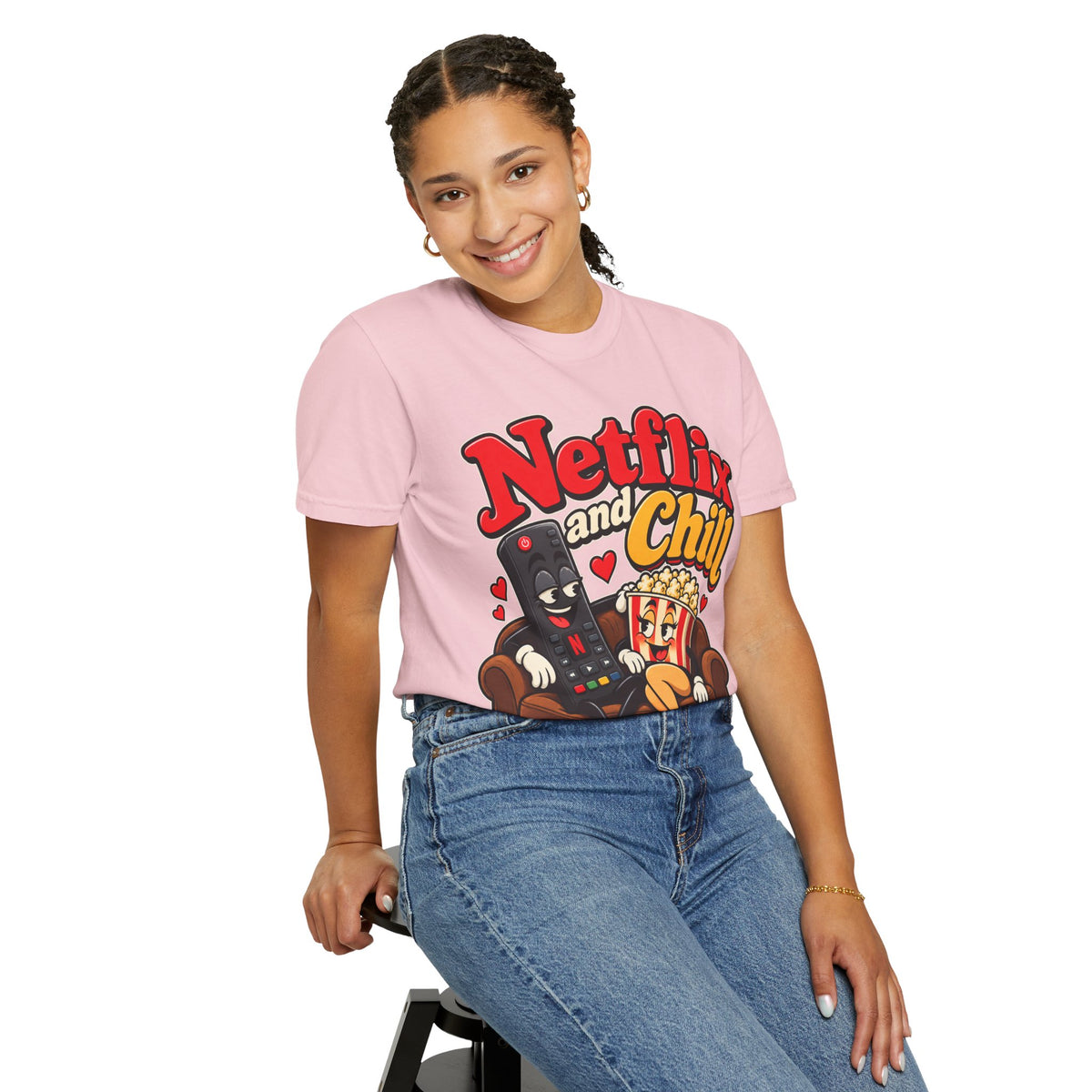Netflix and chill – Playera Unisex Retro | ANM Wear