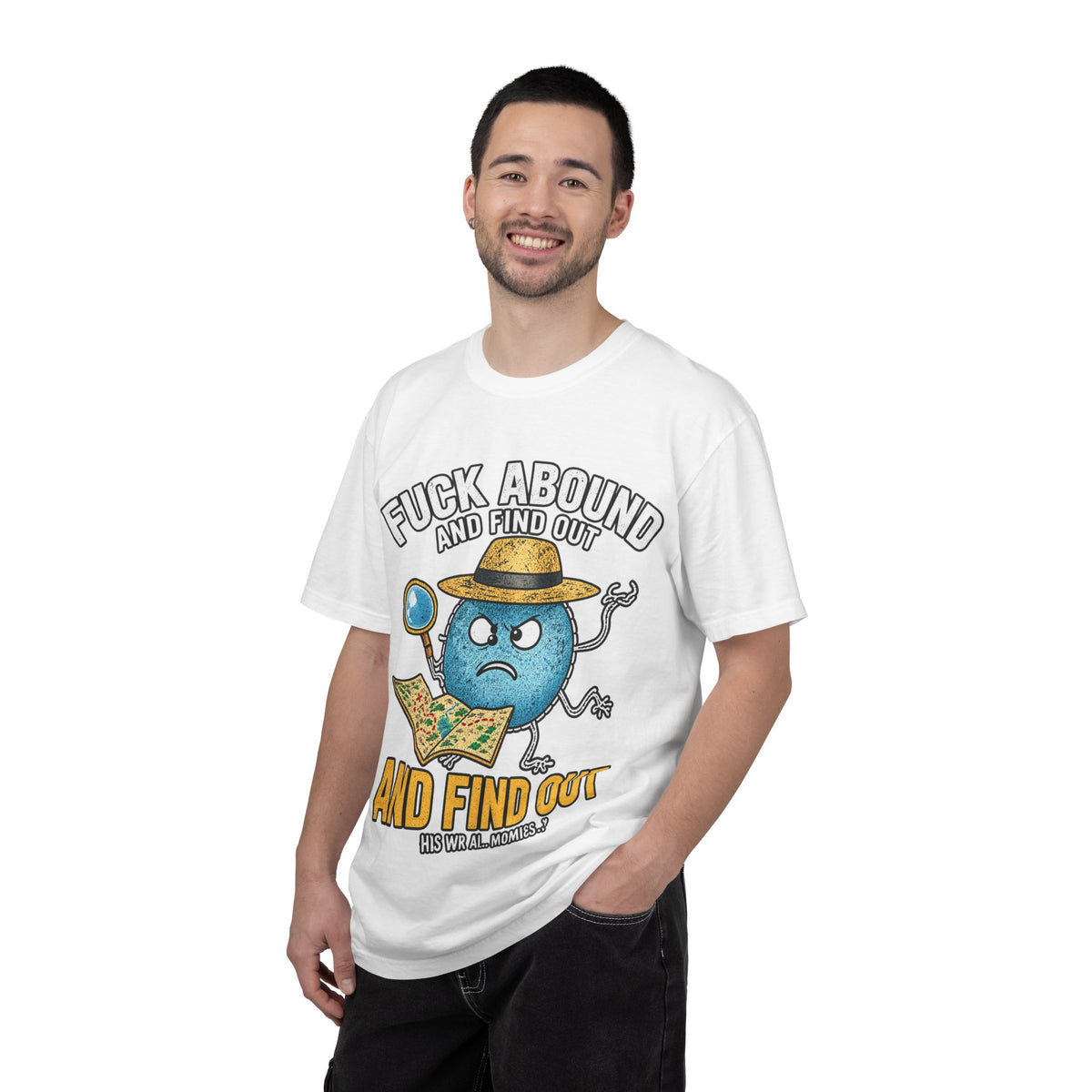 Fuck abound and find out – Playera Unisex Retro | ANM Wear