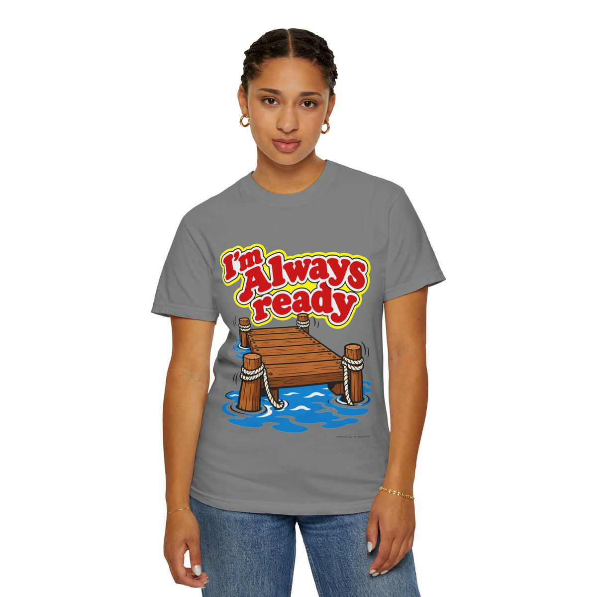 I'm always ready – Playera Unisex Retro | ANM Wear