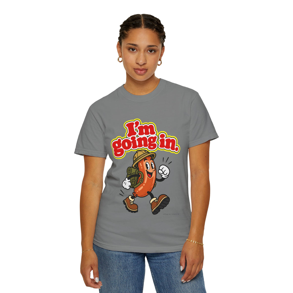 I'm going in – Playera Unisex Retro | ANM Wear