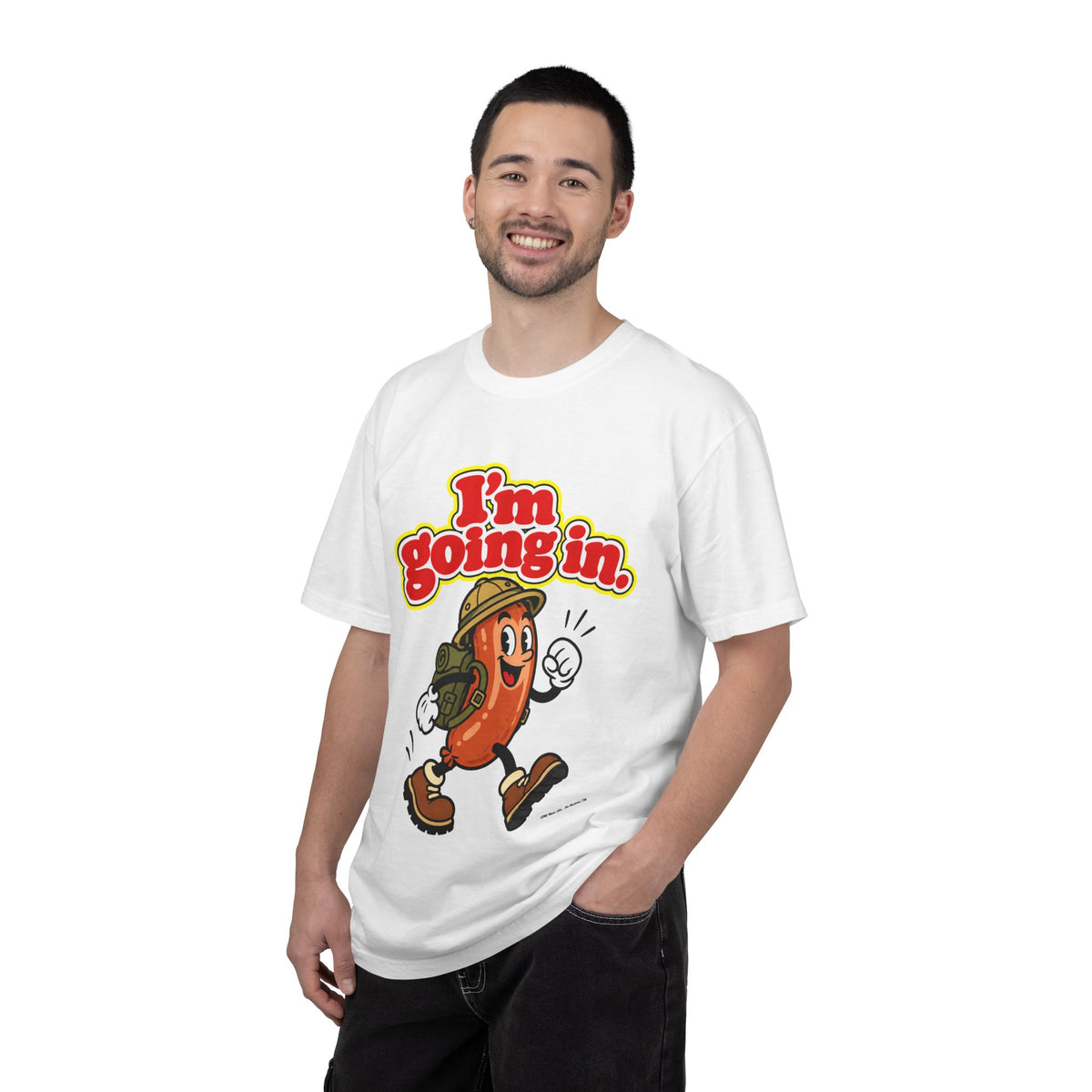 I'm going in – Playera Unisex Retro | ANM Wear