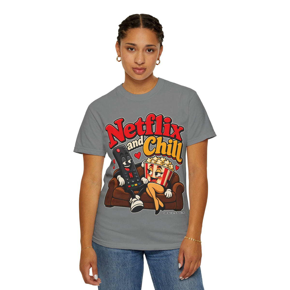 Netflix and chill – Playera Unisex Retro | ANM Wear