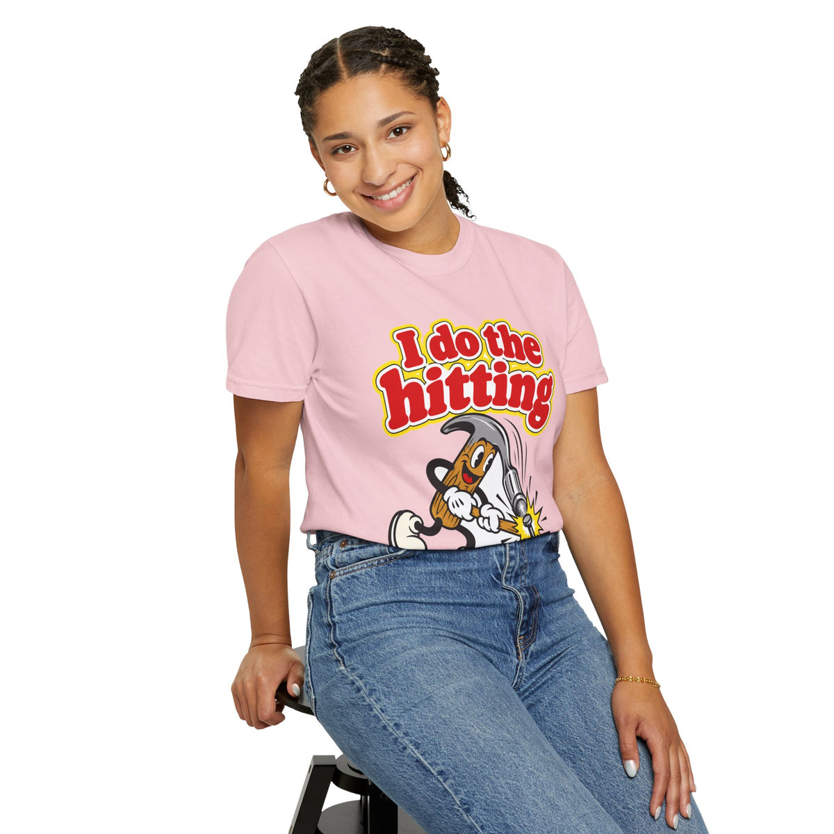 I Do the Hitting – Playera Unisex Retro | ANM Wear
