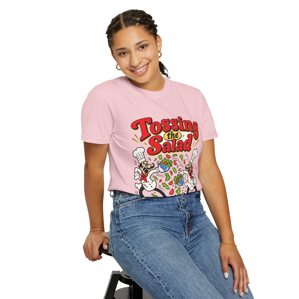 Tossing the Salad – Playera Unisex Retro | ANM Wear