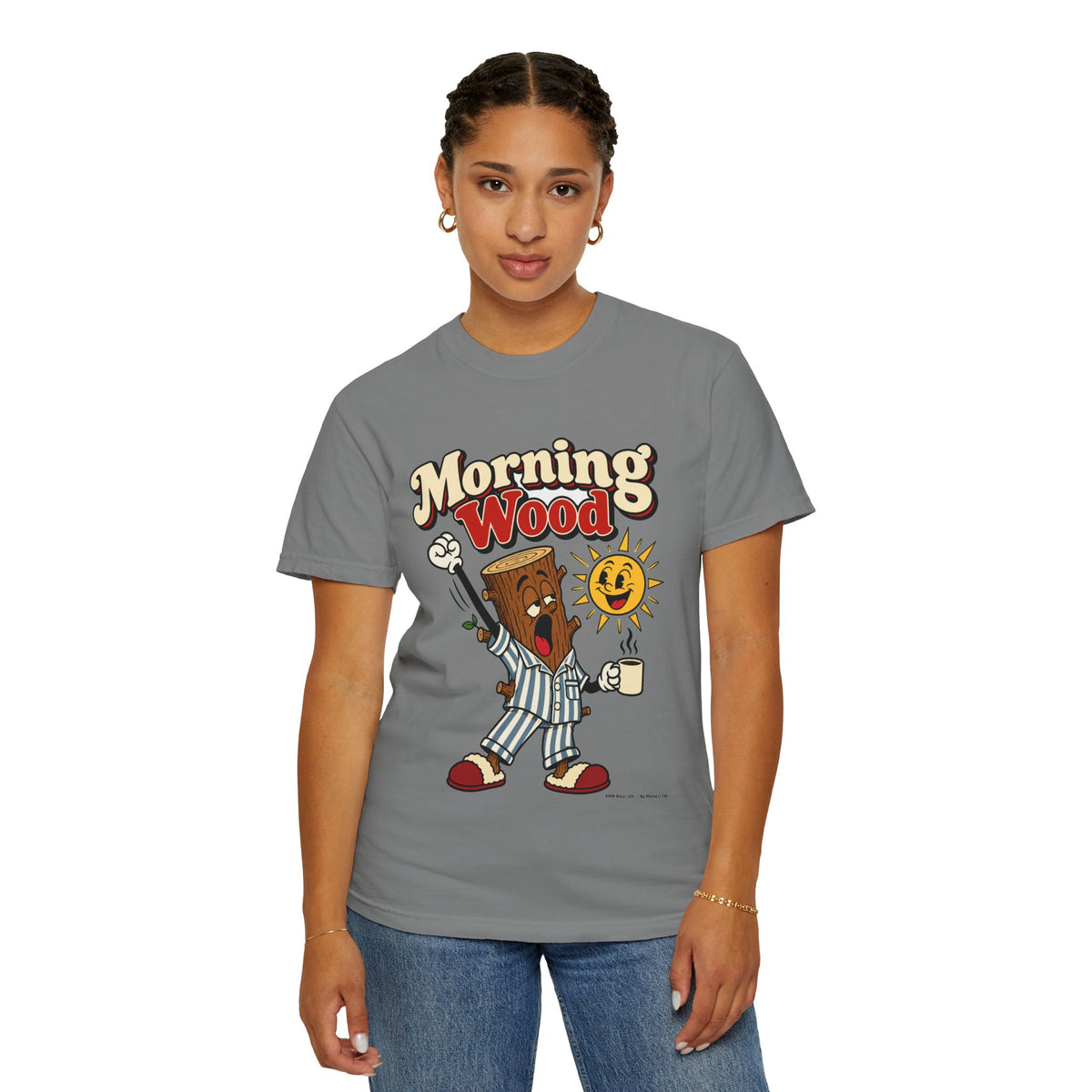 Morning Wood – Playera Unisex Retro | ANM Wear