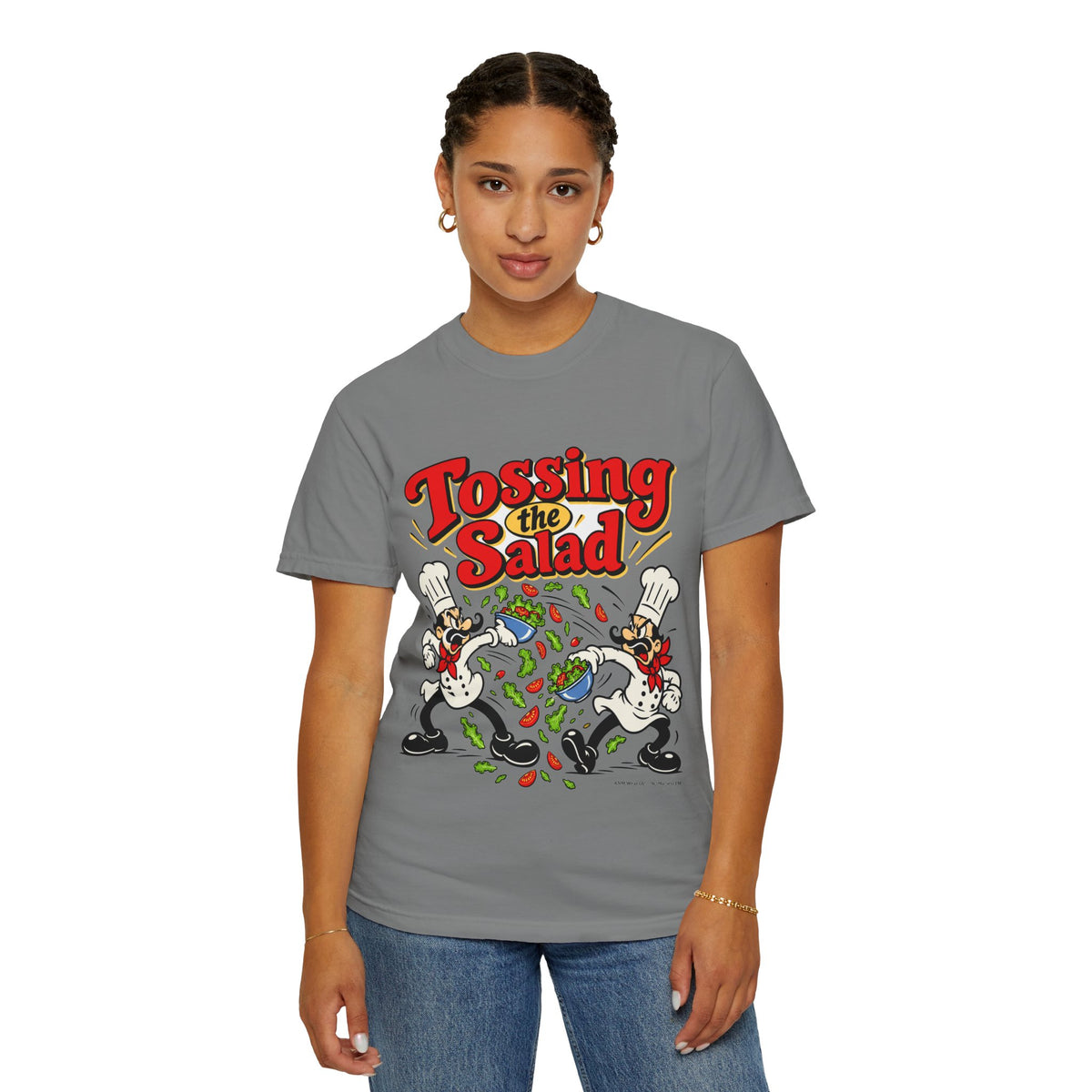 Tossing the Salad – Playera Unisex Retro | ANM Wear