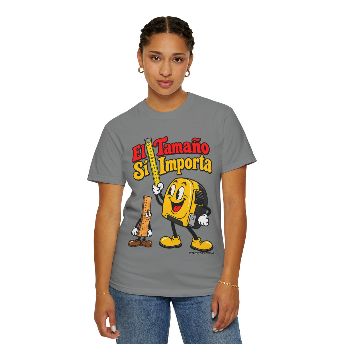 El Tamaño Sí Importa  – Playera Unisex Retro | ANM Wear