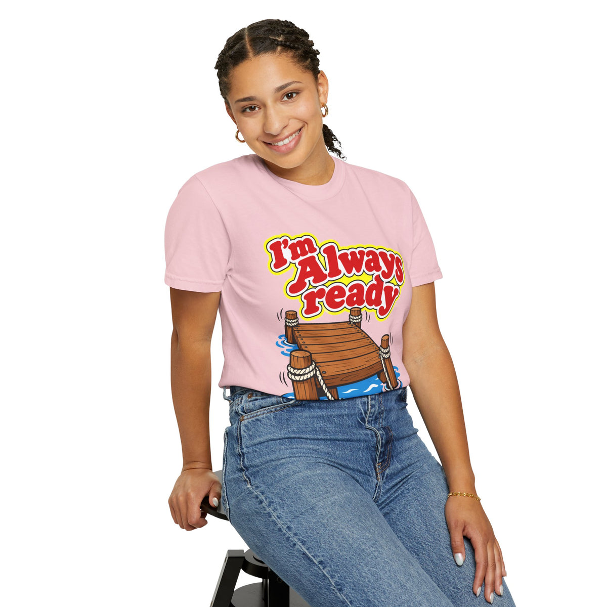 I'm always ready – Playera Unisex Retro | ANM Wear