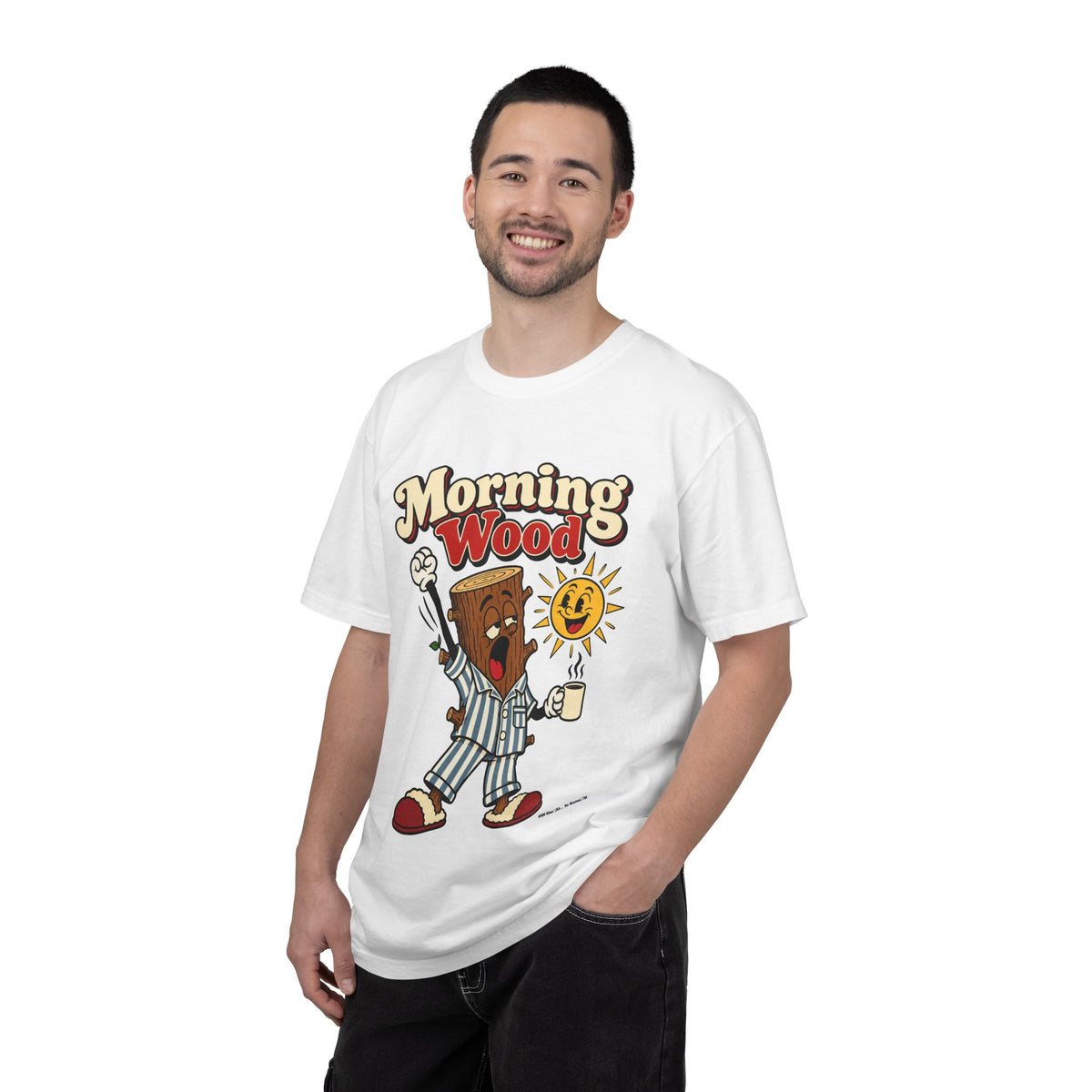Morning Wood – Playera Unisex Retro | ANM Wear