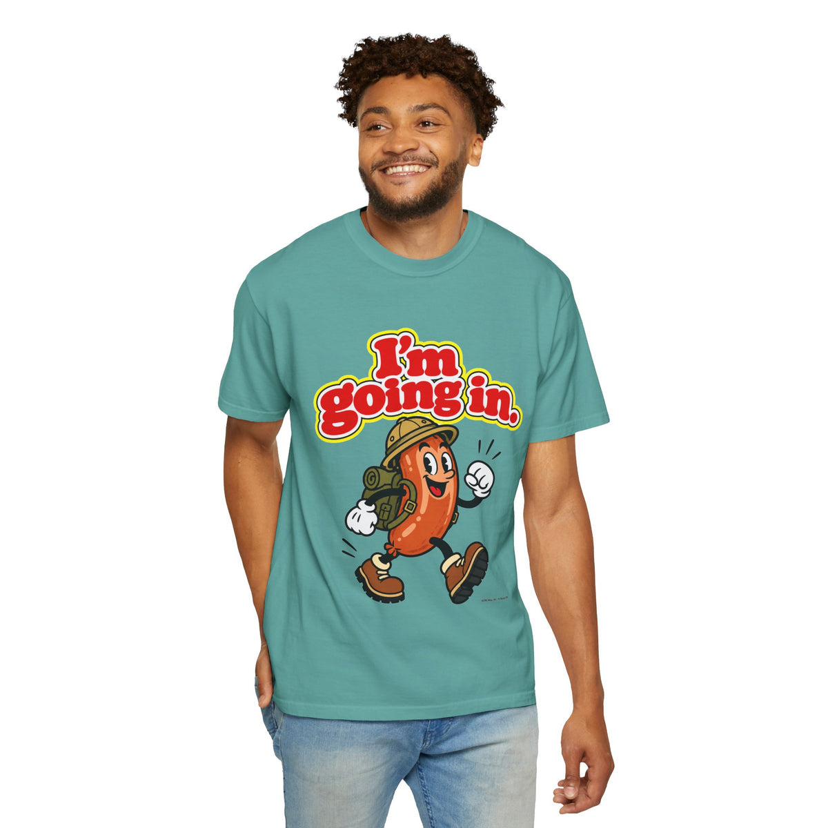 I'm going in – Playera Unisex Retro | ANM Wear