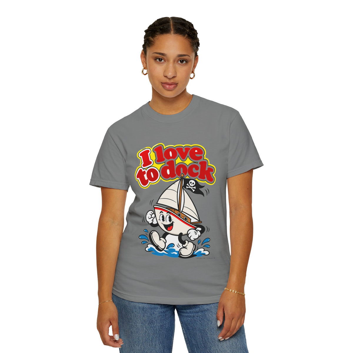 I love to dock – Playera Unisex Retro | ANM Wear