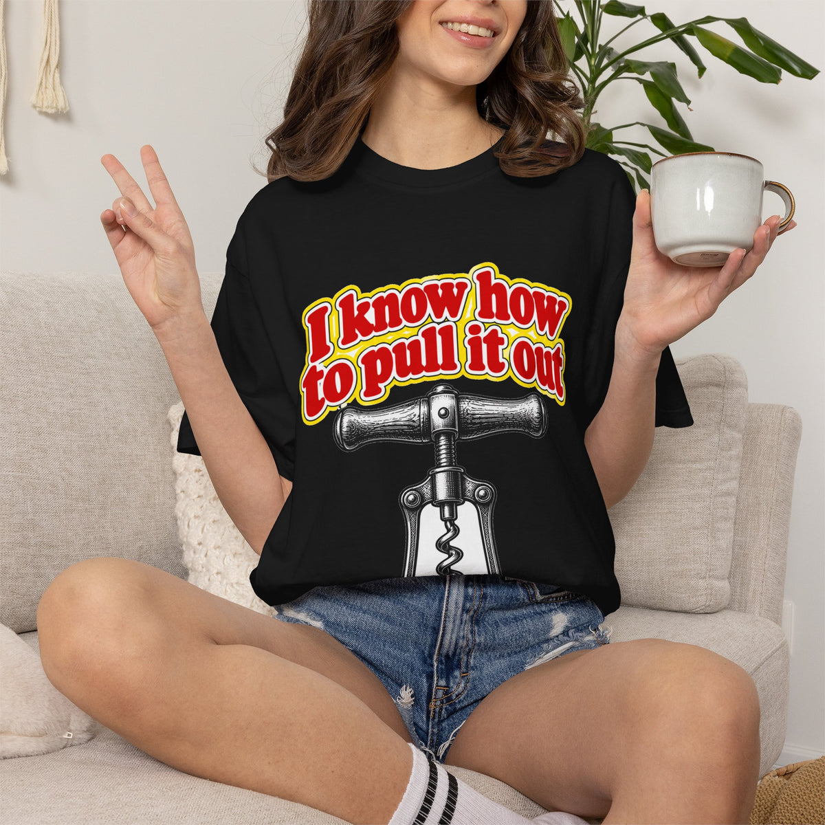 I know how to pull it out – Playera Unisex Retro | ANM Wear