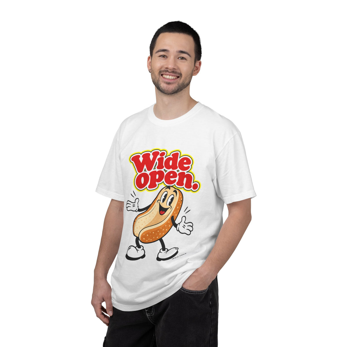 Wide open – Playera Unisex Retro | ANM Wear