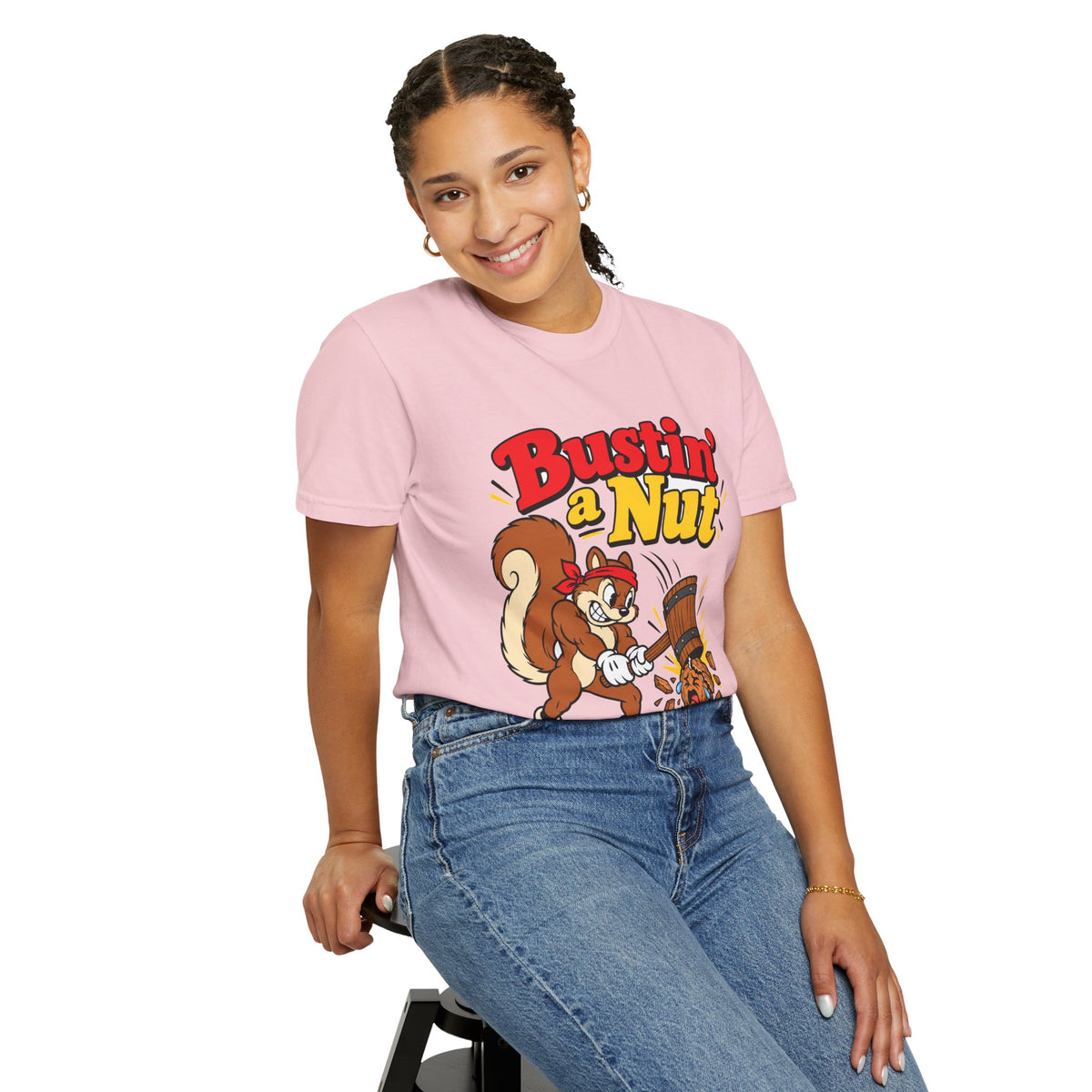 Bustin’ a Nut – Playera Unisex Retro | ANM Wear
