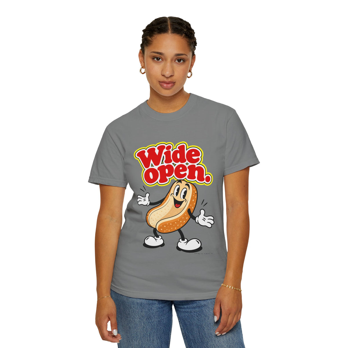 Wide open – Playera Unisex Retro | ANM Wear