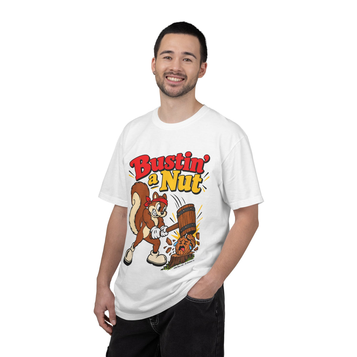 Bustin’ a Nut – Playera Unisex Retro | ANM Wear