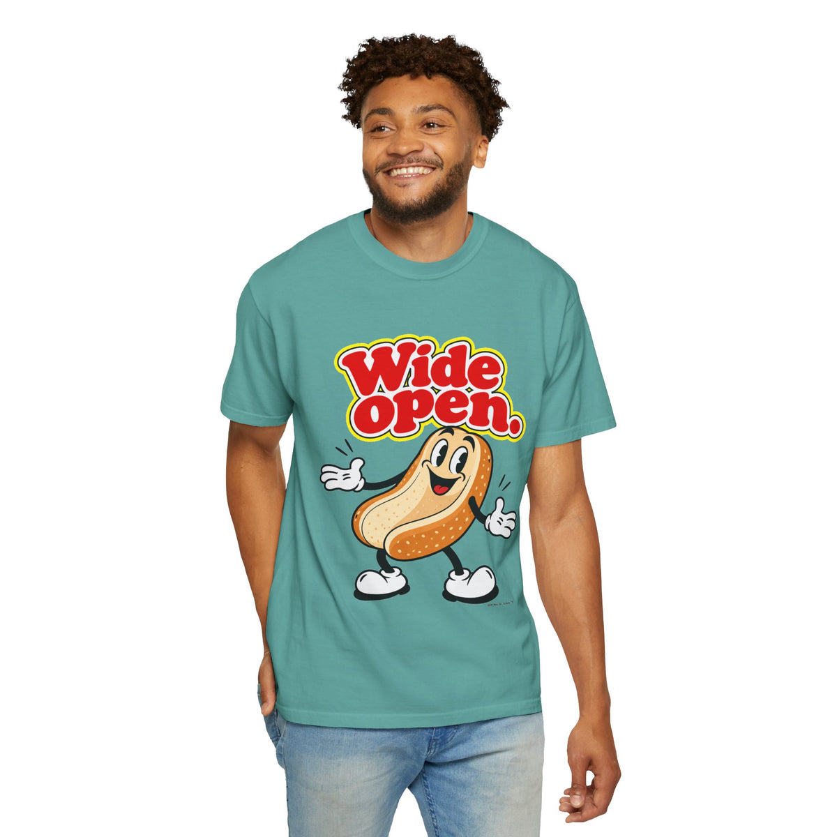 Wide open – Playera Unisex Retro | ANM Wear