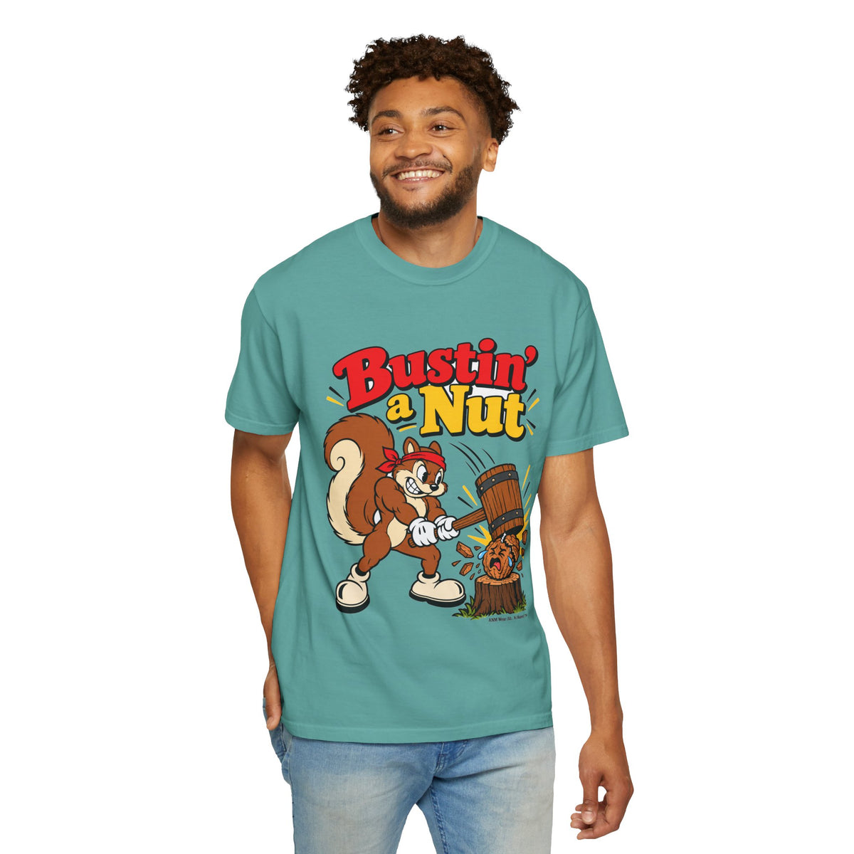 Bustin’ a Nut – Playera Unisex Retro | ANM Wear