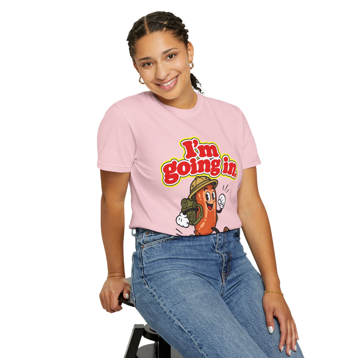 I'm going in – Playera Unisex Retro | ANM Wear
