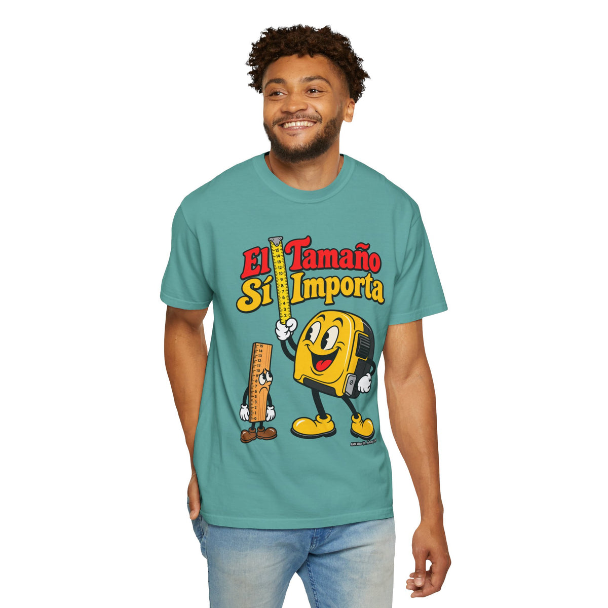 El Tamaño Sí Importa  – Playera Unisex Retro | ANM Wear