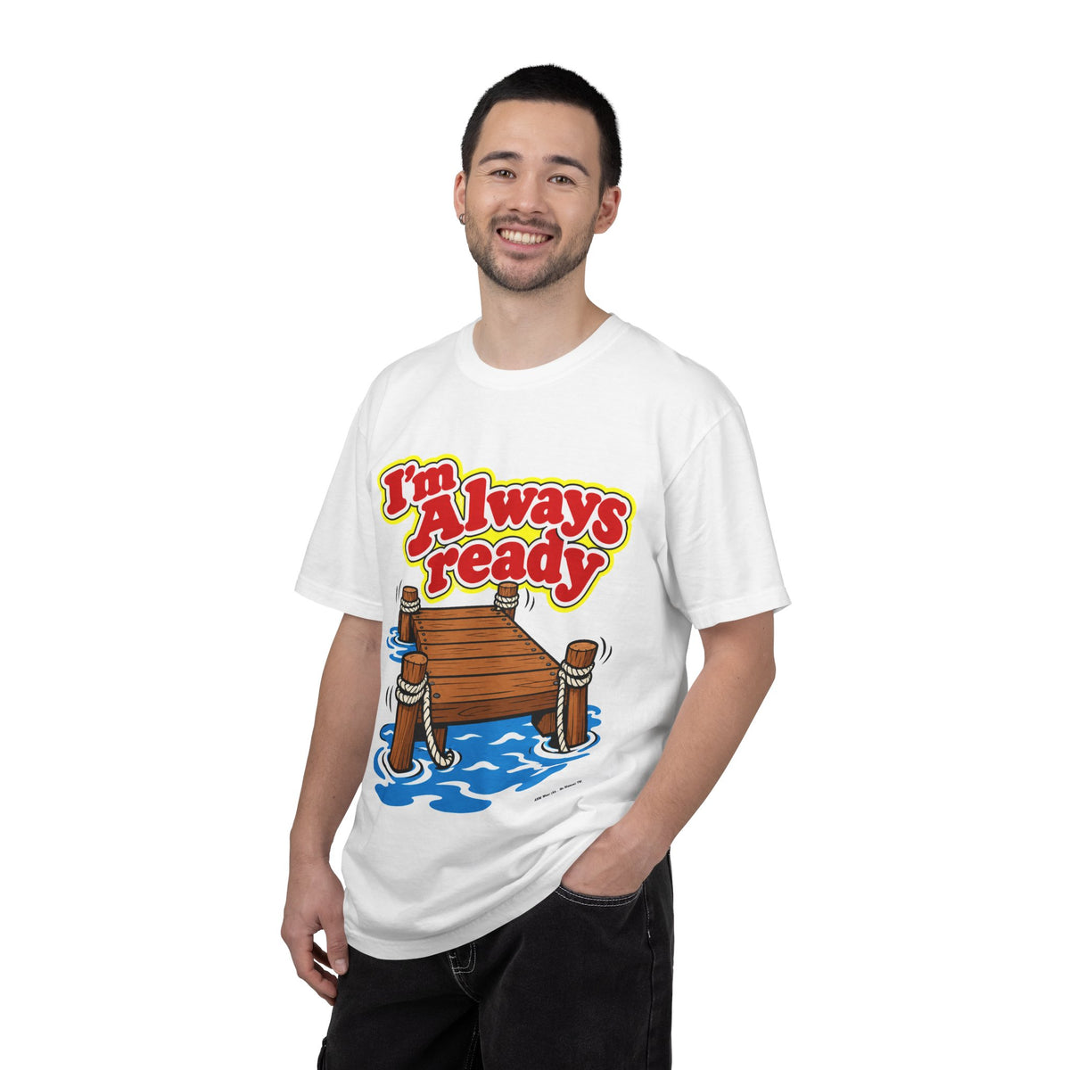 I'm always ready – Playera Unisex Retro | ANM Wear