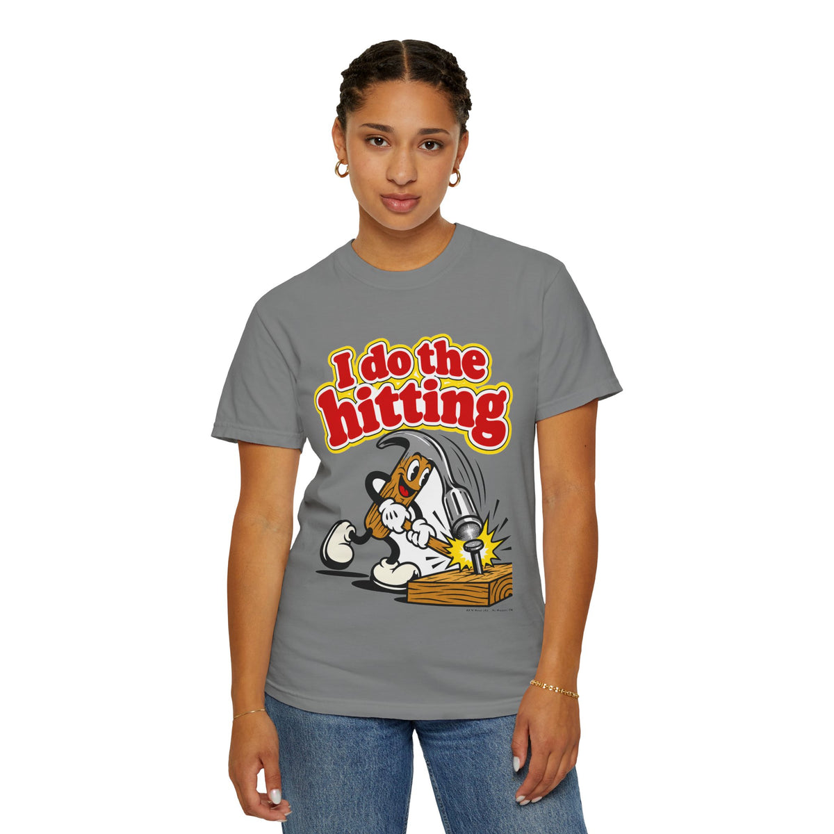 I Do the Hitting – Playera Unisex Retro | ANM Wear