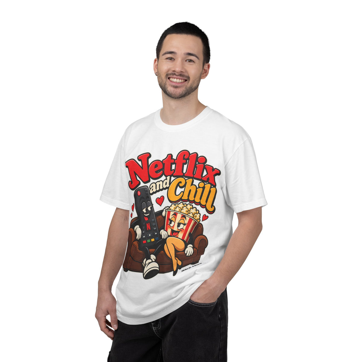 Netflix and chill – Playera Unisex Retro | ANM Wear
