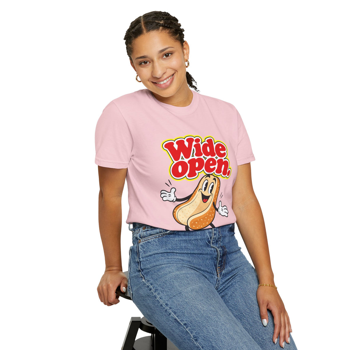 Wide open – Playera Unisex Retro | ANM Wear