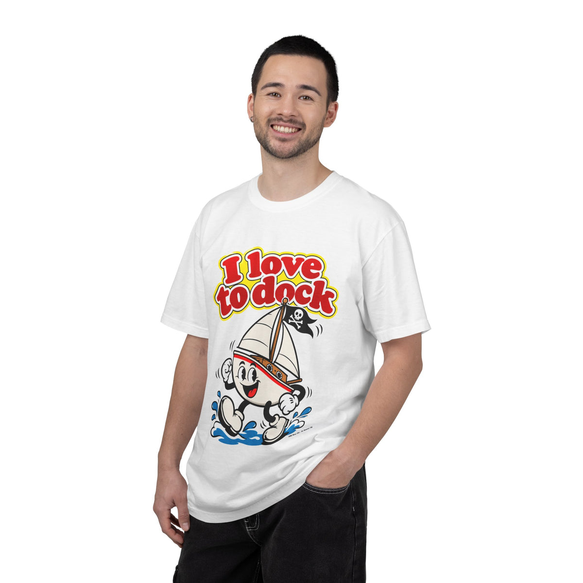 I love to dock – Playera Unisex Retro | ANM Wear