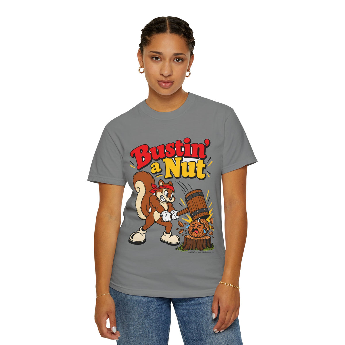 Bustin’ a Nut – Playera Unisex Retro | ANM Wear